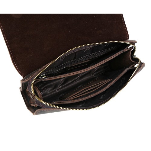 Vintage Men/'s Real Leather Wallet Notecase Travel Shopping Clutch Handbag Purse