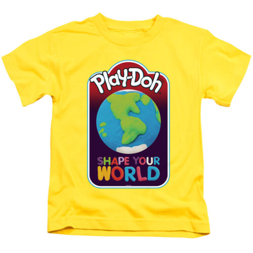 Details about  / PLAY DOH SHAPE YOUR WORLD Toddler Kids Graphic Tee Shirt 2T 3T 4T 4 5-6 7