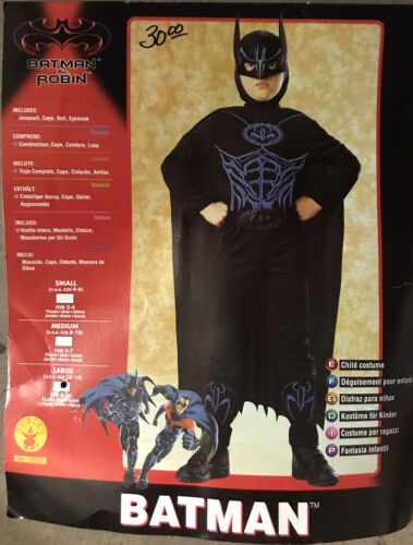 Details about   Batman Costume Child Size Large 
