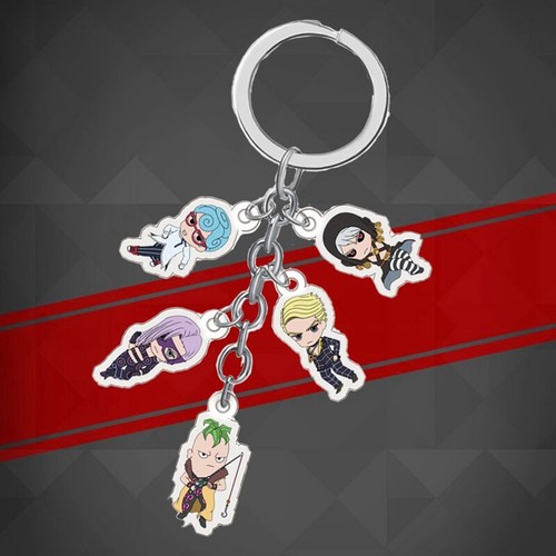 JoJo/'s Bizarre Adventure Group Jotaro World Star Acrylic Useful Keychain Keyring