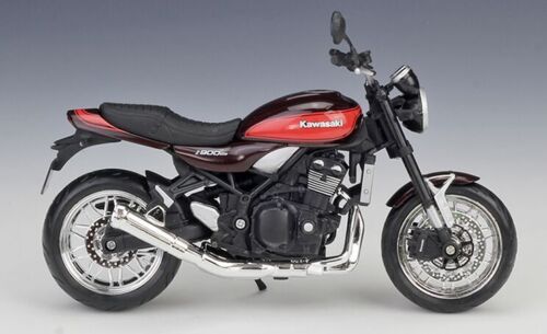 Maisto 1:12 Kawasaki Z900RS modèle de la moto rouge 
