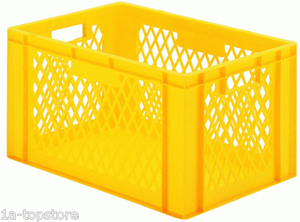 600x400x320mm 5 Farben Stapelkasten Euro-Box TK600//320-1