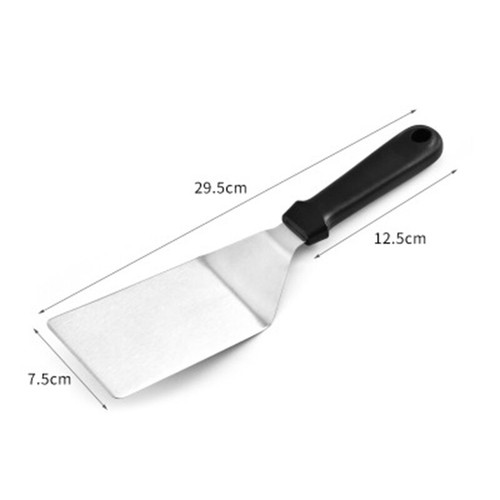 Stainless Metal Spatula Turner Flat Burger Pancake Pizza Griddle Grill Flipper