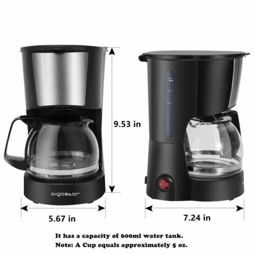 Coffee Maker Machines American Drip Coffee Brewer lot Espresso Cup All Colors