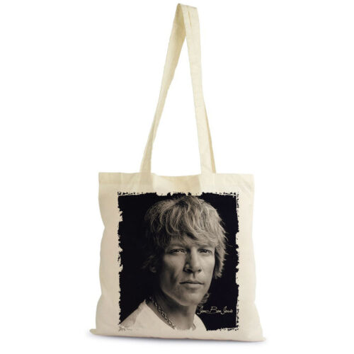 cadeau Shopping Bag naturel Jon Bon Jovi Tote Sac shopping coton beige