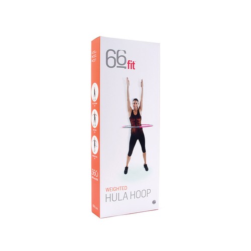 2,0 kg 66fit Beschwerter Hula-Hoop-Reifen