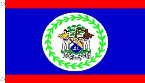 Commonwealth Games Belize Flag 3 x 2 FT 100% Polyester With Eyelets Commonwealth Games Belize Flag 3 x 2 FT 100% Polyester With Eyelets