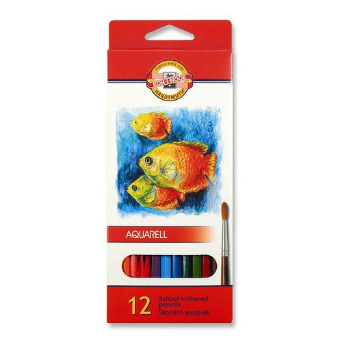 6 12 24 et 36 KOH-I-NOOR 3715-2171 aquarell crayons aquarelle école 18
