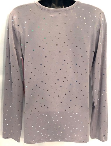Details about / Kathy Peterson Koi medical nurse scrub shirt top blouse Small Gray long sleeve