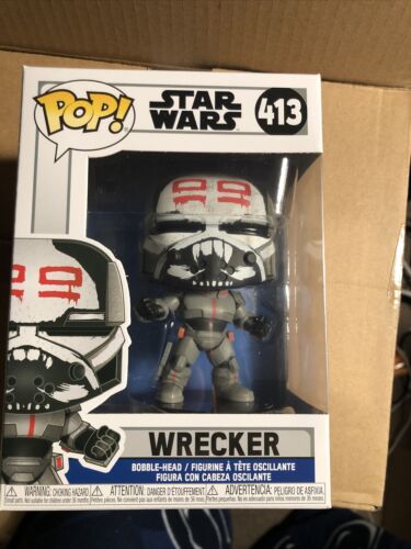 Wrecker The Clone Wars Combine Shipping Star Wars 413 Funko Pop