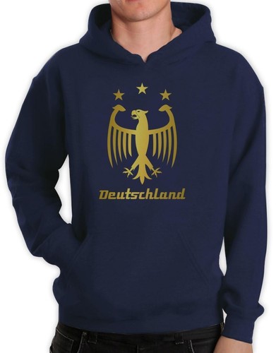 Deutschland Gold 2015 Womens World Cup Hoodie Germany Football Soccer Pullover