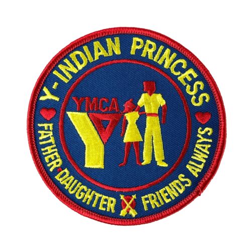 Details about  / YMCA Y-Indian Princess Father-Daughter Friends Always Vintage Patch