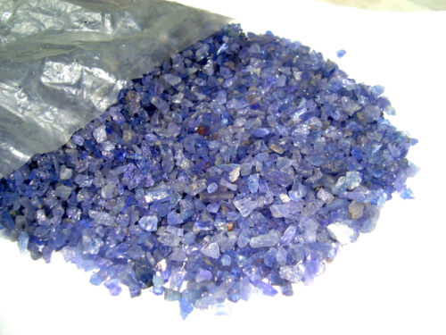 Details about  / 100 ct BEAUTIFUL EARTH MINED NATURAL BLUE TANZANITE ROUGH GEMSTONE LOT 786