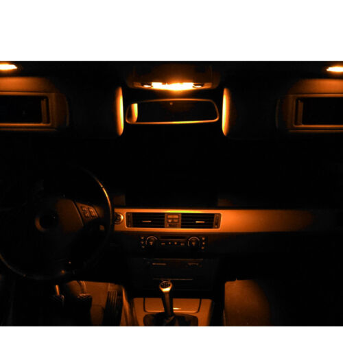 SMD LED iluminación interior VW Polo 6n naranja luz interior luz interior set