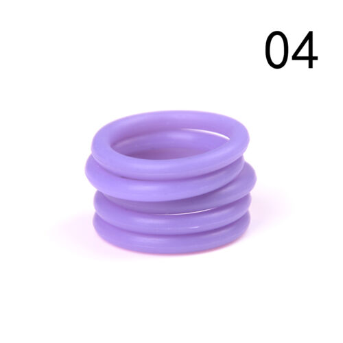 5pcs//Set O-Rings Silicone Baby Dummy Pacifier Chain Clips MAM Adapter Holder jb
