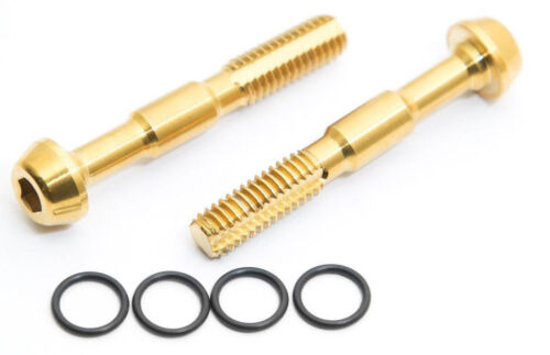 2 Brakeline screws in Titanium 43/% lighter SHIMANO 5 times less heat transfer