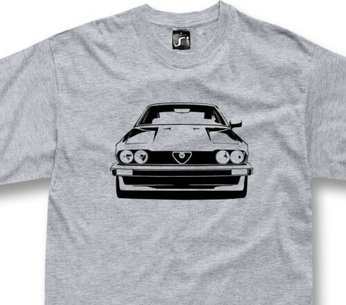 T-shirt for Alfa Romeo Alfetta GTV fans busso v6 2.5 callaway 5 colors