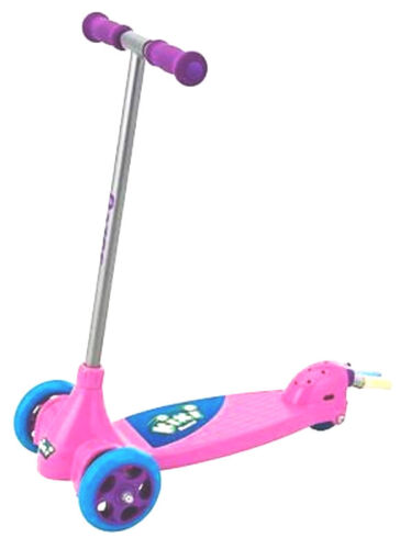 Razor Kixi Kix Scribble ~ Toddler filles ~ Ride on ~ scooter rose violet Pad ~ BELL ~ Lumière