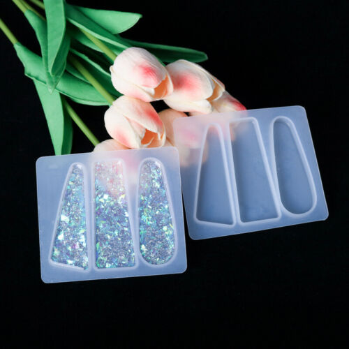 Casting Jewelry Resin Mould DIY Tool Handmade Mold Silicone Hairpin Making Women 