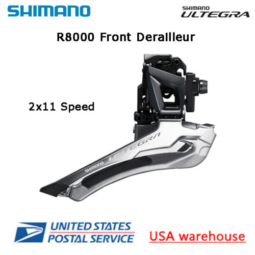 Shimano Ultegra FD-R8000 2x11 Speed Front Derailleur ROAD Clamp Band Brazed On