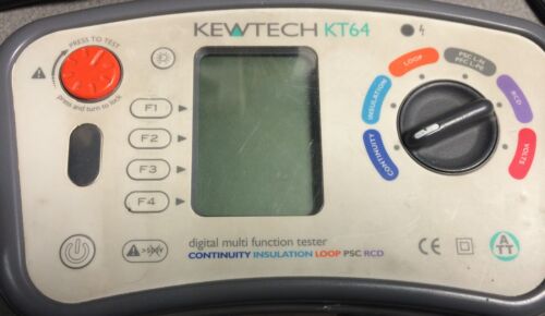 Calibration of Kewtech KT64 Electrical Multifunction Tester Service JPSCAL