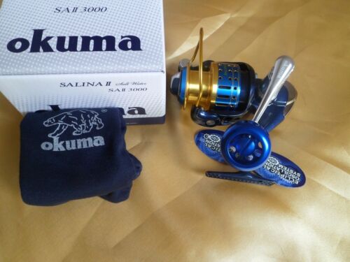 New Okuma SALINA II 3000 Spinning Reel 23kg drag Full Metal manufacture