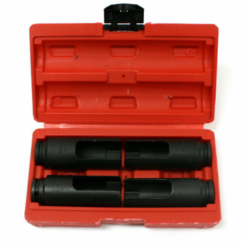 4pc Diesel Injector Nozzle Socket Set 1//2/" Drive Siemens Bosch 25 27 29 30mm