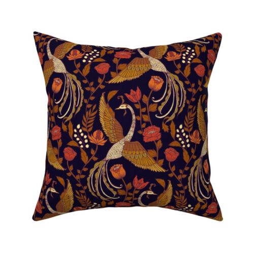 Phoenix Mythical Fantasy Throw Pillow Cover w Optional Insert by Roostery 