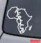 AFRICA Vinyl Decal Sticker Car Window Wall Bumper Laptop Continent African Love