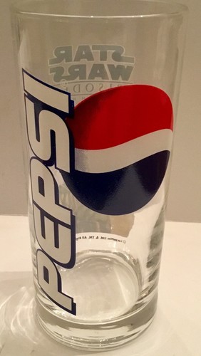Star Wars Episode1 The Phantom Menace YODA glass verre glas PEPSI