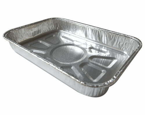 7.5" Foil Trays Dishes Catering Containers Tray Bake Cake Tins Baking Pies 