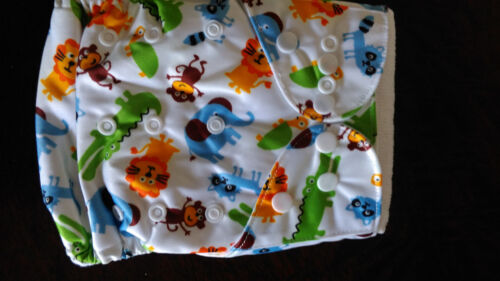 New Cloth Nappies Newborn Toddler Nappy Washable Reusable Adjustable+free insert