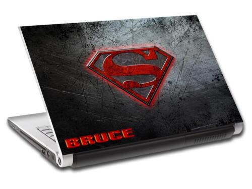 Superman Logo Super Hero Personalized LAPTOP Skin Cover Decal Vinyl Sticker L777