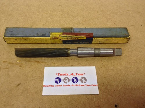 Osborn /"Double Mushet/" HSS 19//32/" Taper Shank Machine Reamer New In Box v