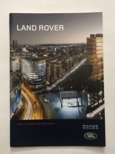 2011 Land Range Rover Supercharged HSE Owners Manual Navigation Handbook Set 