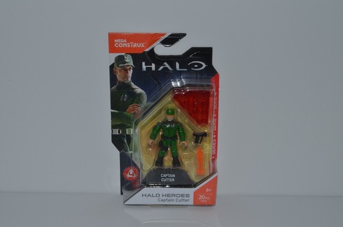 NIP SEALED Halo Mega Construx Heroes Series 4 Captain Cutter FFM75