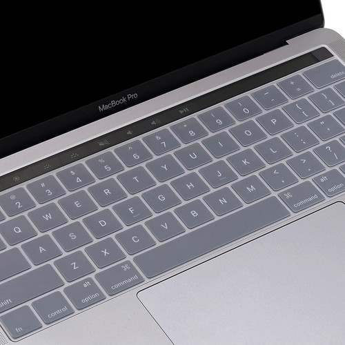 2-PK Keyboard Cover MacBook Pro 13” 15” Touch Bar 2016 2017 2018 Protector Guard