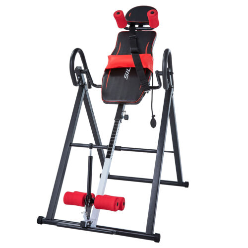 Heavy Duty Inversion Table for Back Therapy Pain Relief Adjustable Stretcher NEW