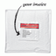 Personalised Small Fire Extinguisher Maintenance Labels in Red