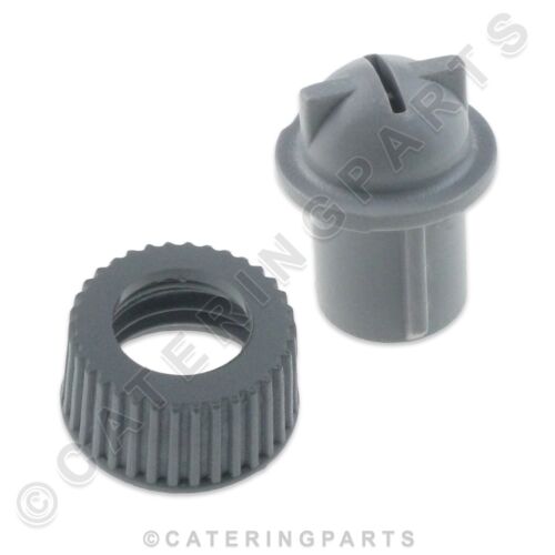 MAIDAID HALCYON MH100409 MH100408 RINSE NOZZLE JET AND RING NUT FOR GLASSWASHER 