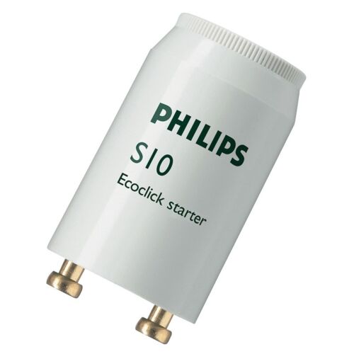 Philips Lighting Fluorescent Tube Starter S10 4-65W 220-240V S101000W 4w 65w