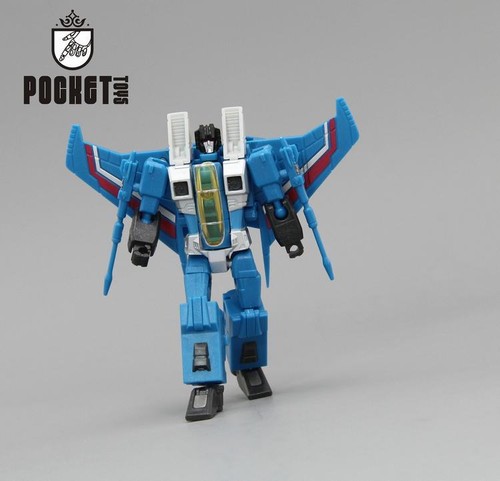 Mini G1 F15 Team Decepticons Starscream Thundercracker Skywarp 4/" Action Figure