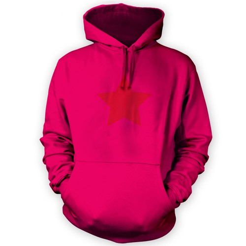 x12 Colours Red Star Hoodie Metal Alternative Emo Hardcore Band Rock