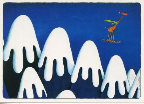 POSTCARD 1984 OLI VERLAG CARTE POSTALE ILLUSTRATEUR MORDILLO