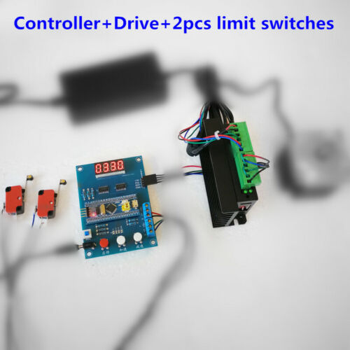 Stepper Motor Driver Controller Power Supply Kit PUL DIR DIY CNC 24VDC Nema23