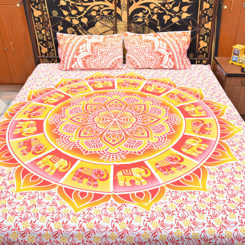 Tapestry Mandala Wall Indian Hanging Hippie Bohemian Ombre Decor Bedspread Throw 