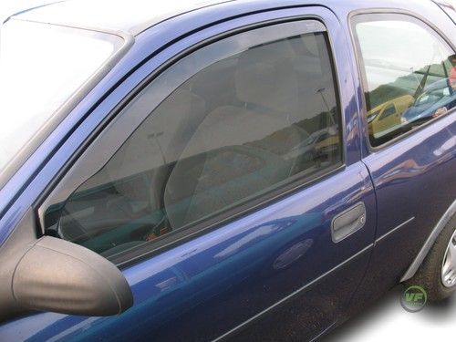 Vauxhall Corsa B mk1 3 puertas 1993-2001 conjunto de frente viento desviadores 2pc Heko