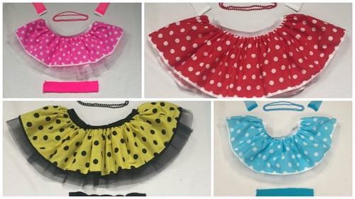 Polka anni cinquanta Tutu Gon na ANNI/'80 FANCY DRESS COSTUME GALLINA tratto DIVERTENTE DISCOTECA DANCE