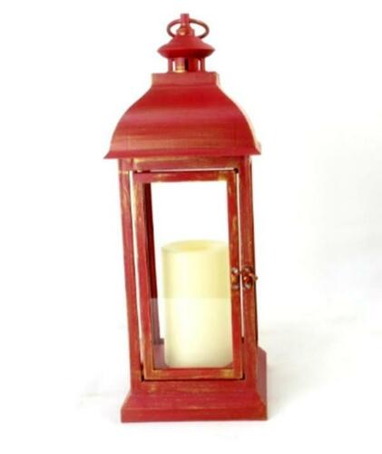 Set of 2 Details about   Candle Impressions Indoor/Outdoor 15" Lanterns 