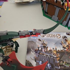 Lego 7019 Vikings Fortress Pre-owned, Incomplete, manual, no box